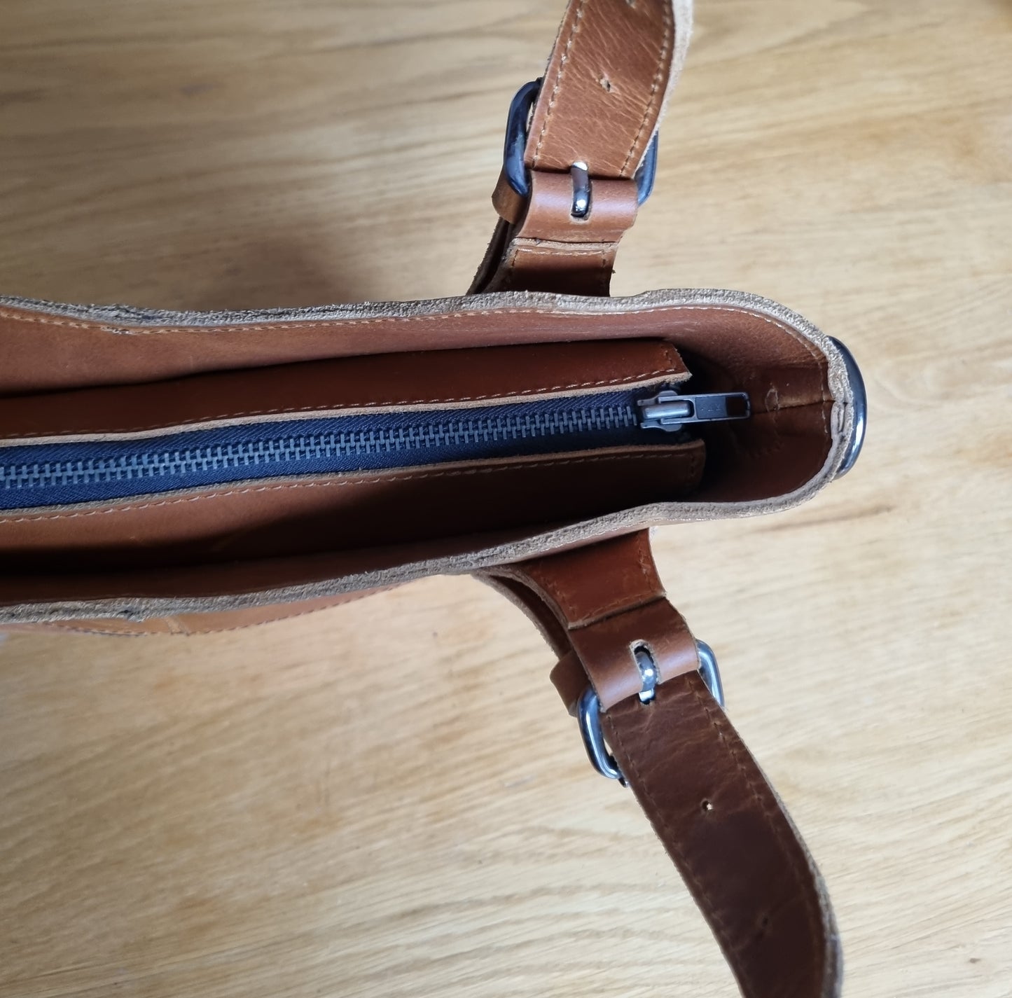 Holywell Leather Bucket Tote