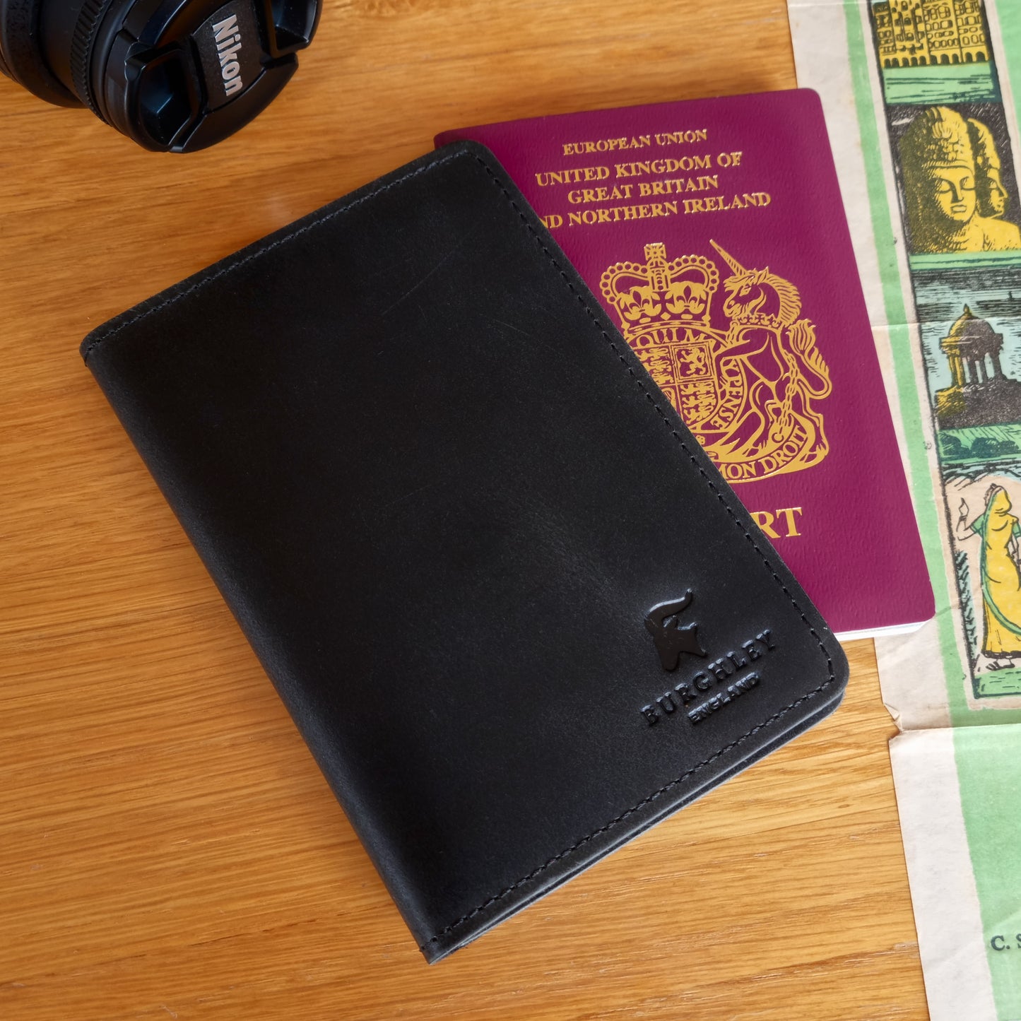 Leather Passport Holder