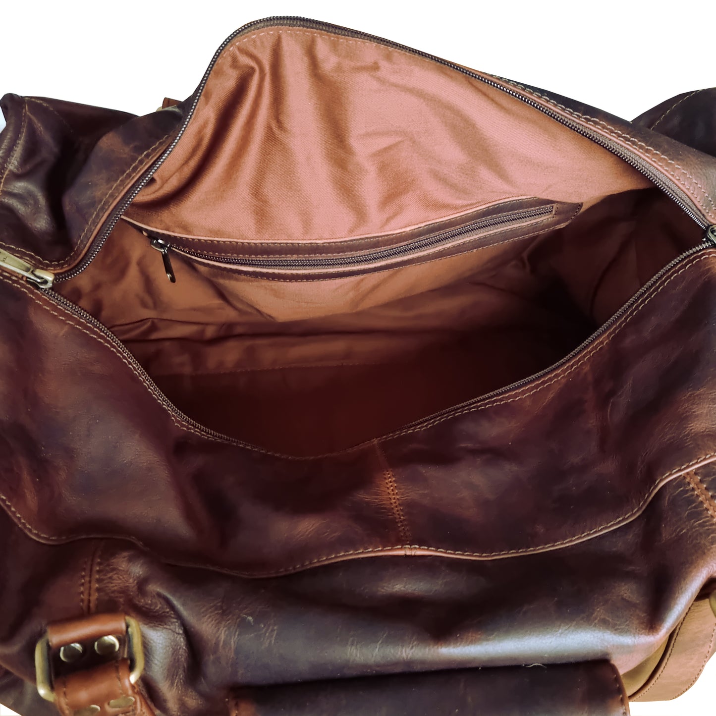 Stamford – Handmade Vintage Leather Travel Bag / Holdall