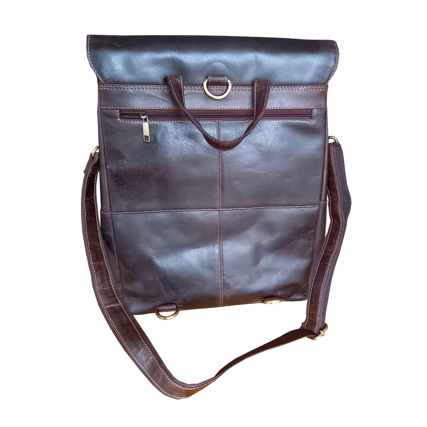 Carlton – Retro-Modern Full Leather Backpack