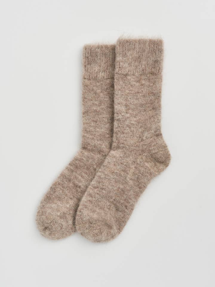 Alpaca Bed Socks