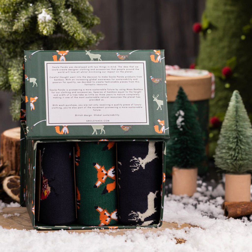 Countryside Sock Box