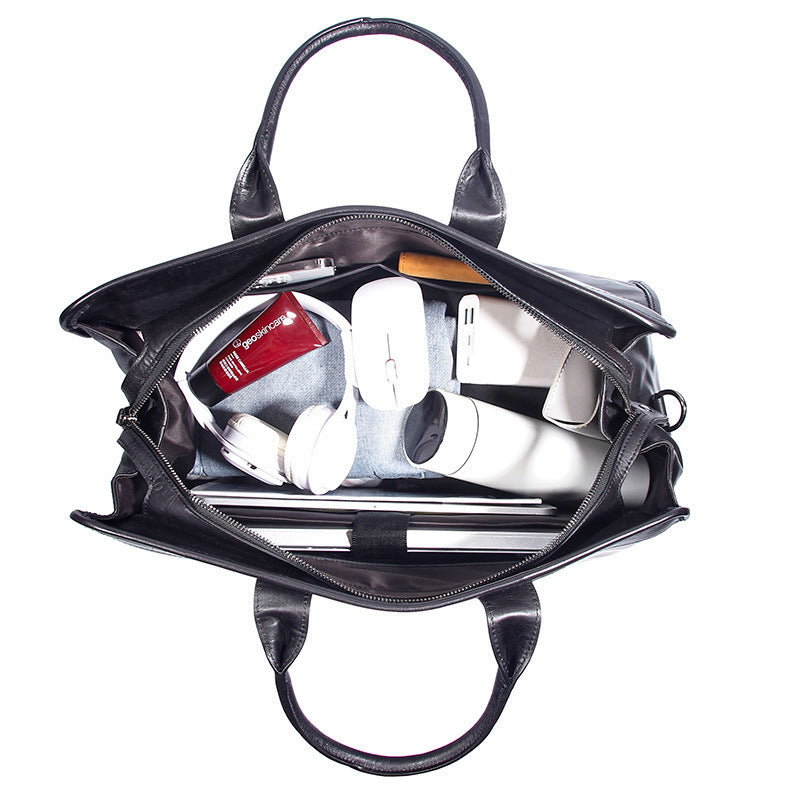 Leather Travel Luggage Bag