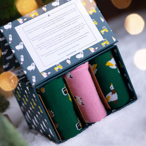 Gift set socks in box