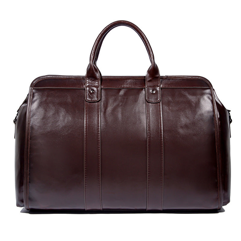 Leather Travel Luggage Bag
