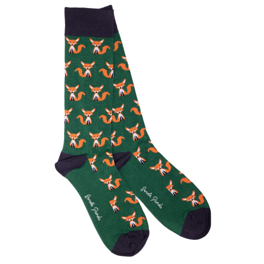 Bamboo Fox & Pheasant Socks