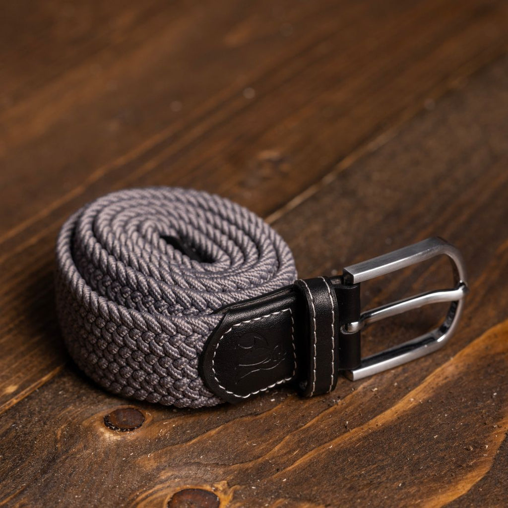 Grey Woven Belt
