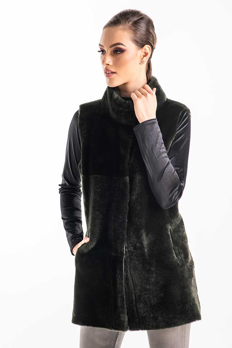 Mouton Fur Vest