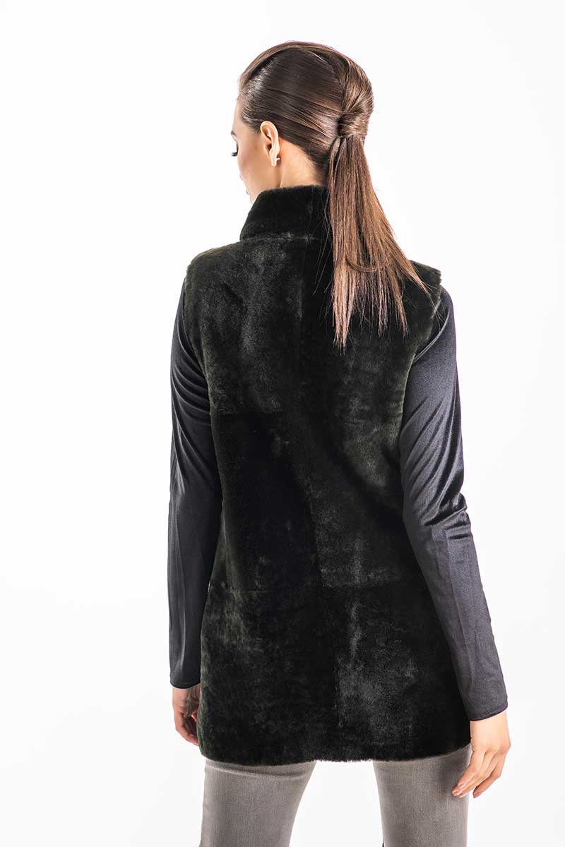 Mouton Fur Vest