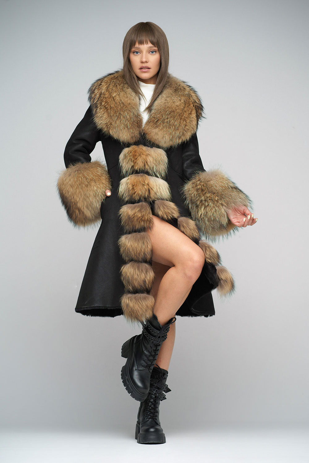 Maxi Sheepskin Overcoat