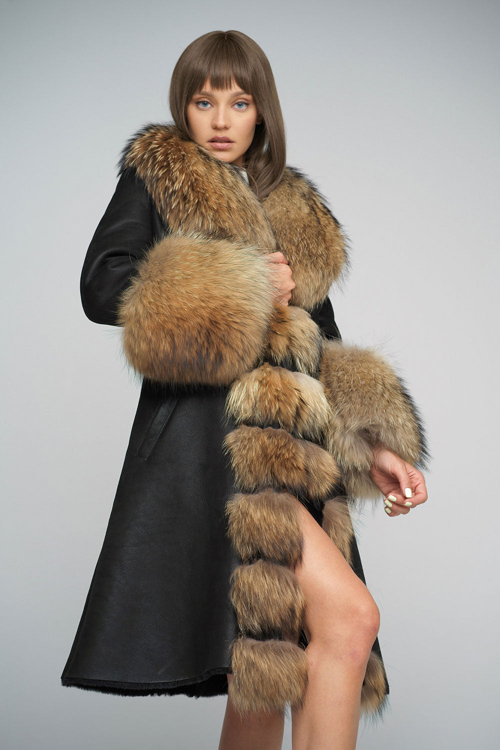 Maxi Sheepskin Overcoat