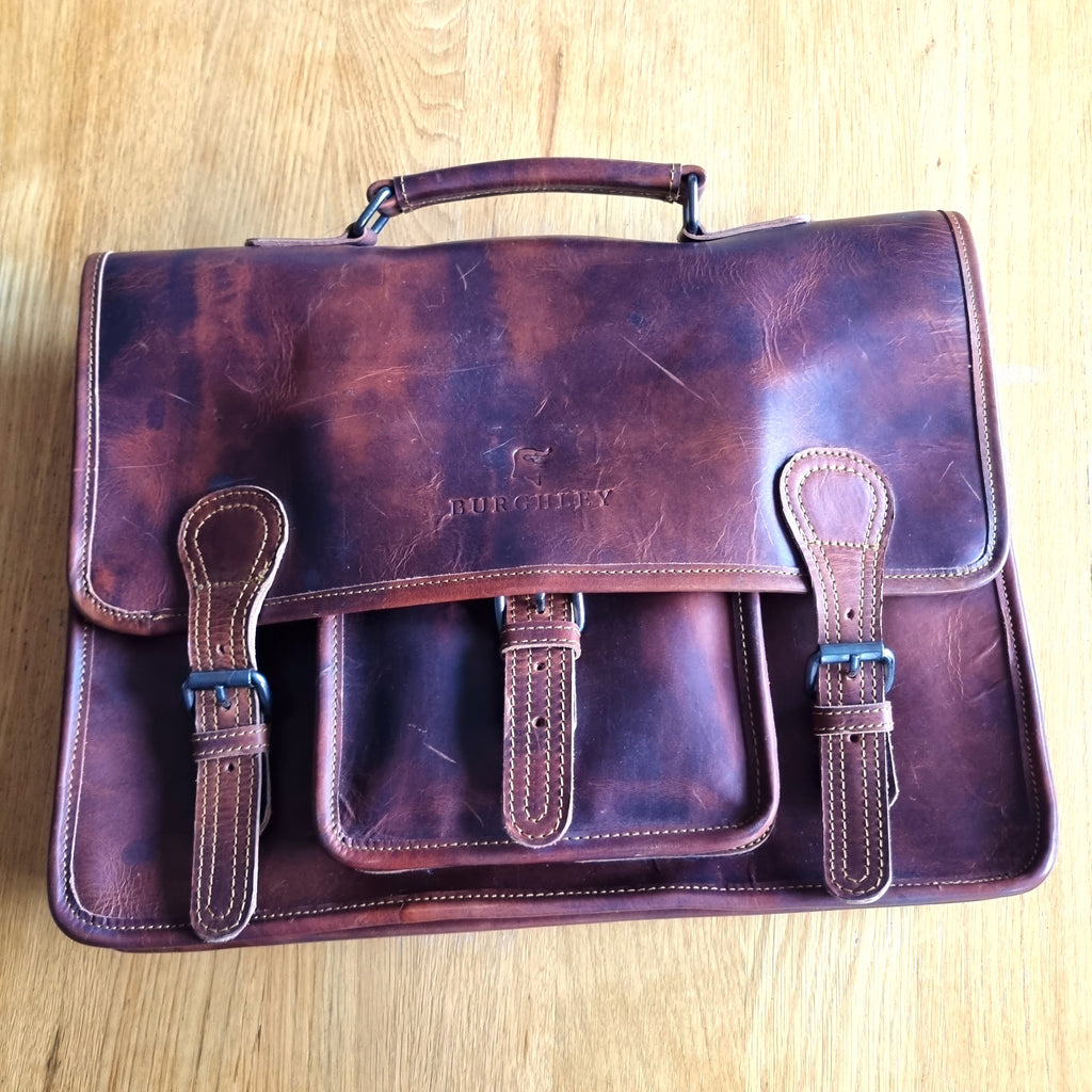 Somerby – Traditionally Styled Leather Satchel (Grade 1)