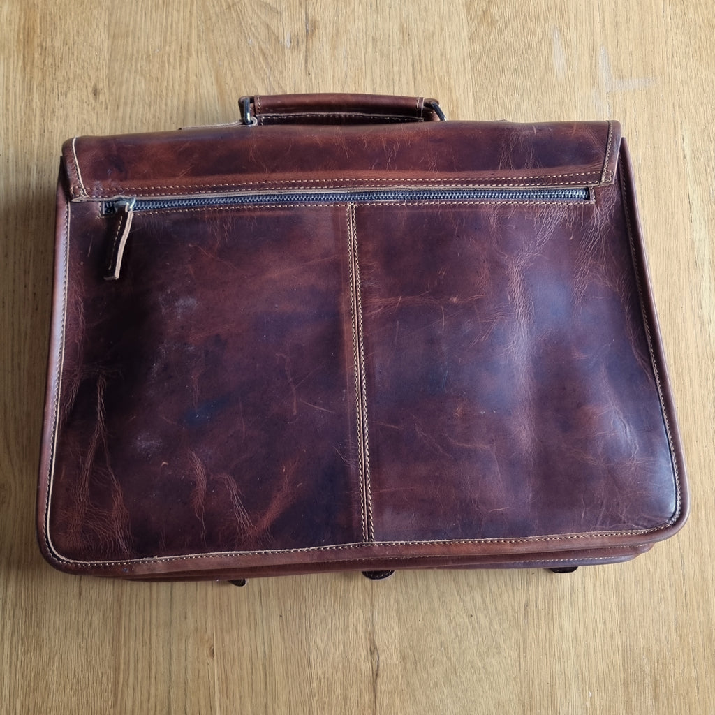 Somerby – Traditionally Styled Leather Satchel (Grade 1)