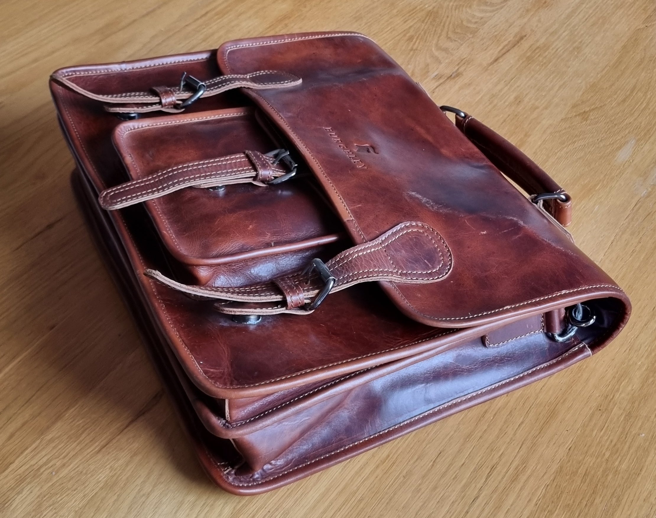 Somerby – Traditionally Styled Leather Satchel (Grade 1)