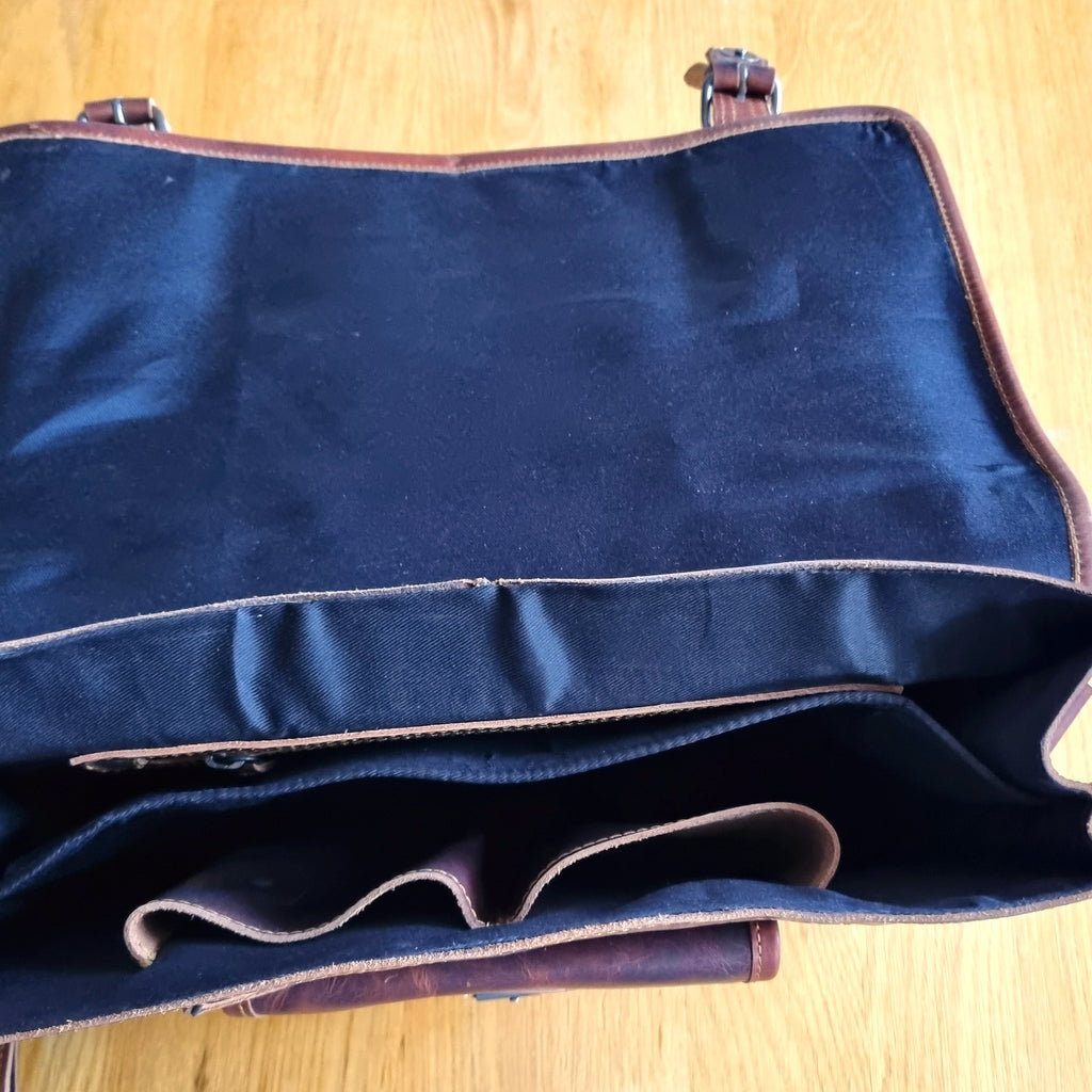 Somerby – Traditionally Styled Leather Satchel (Grade 1)