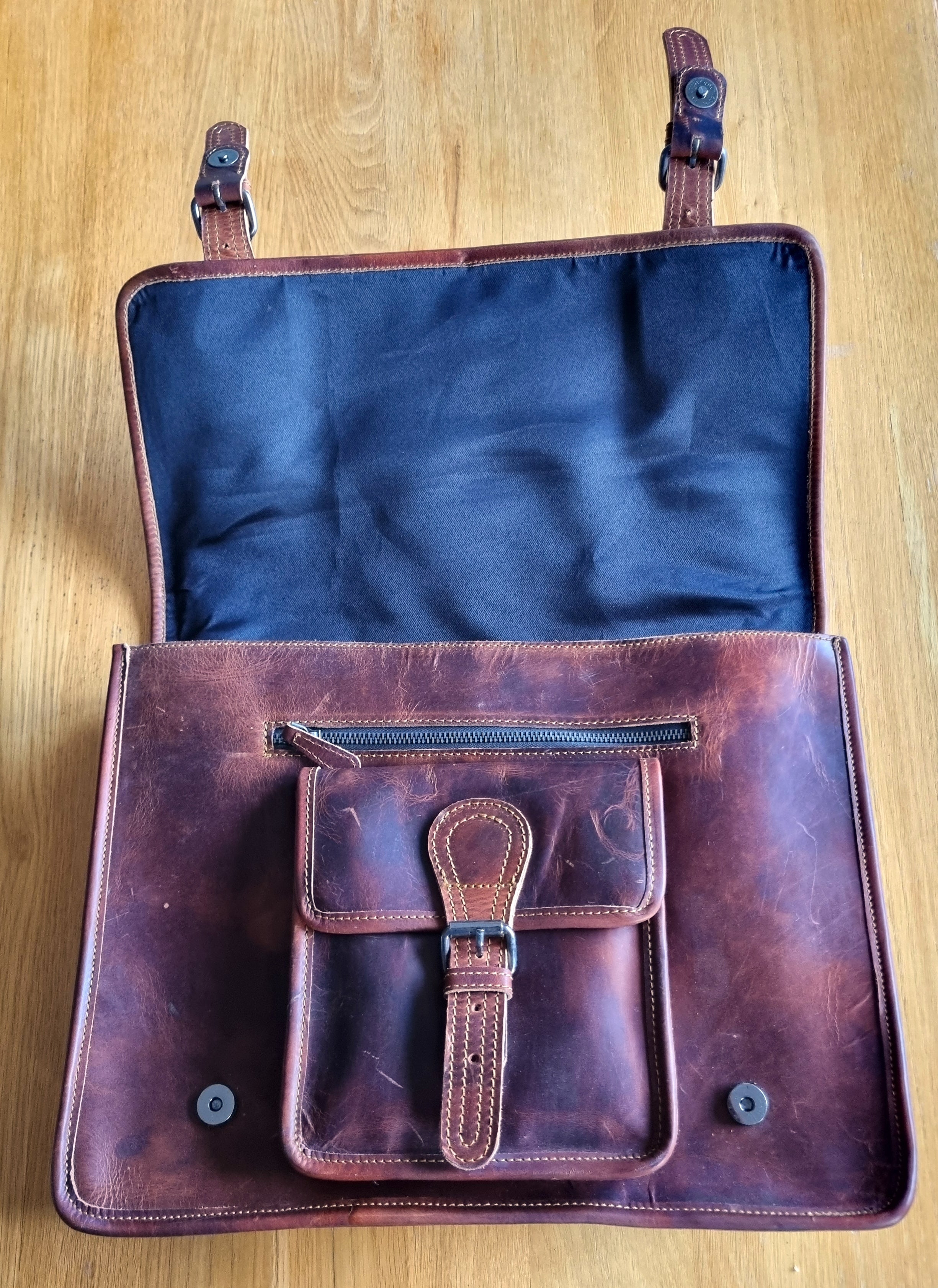 Somerby – Traditionally Styled Leather Satchel (Grade 1)
