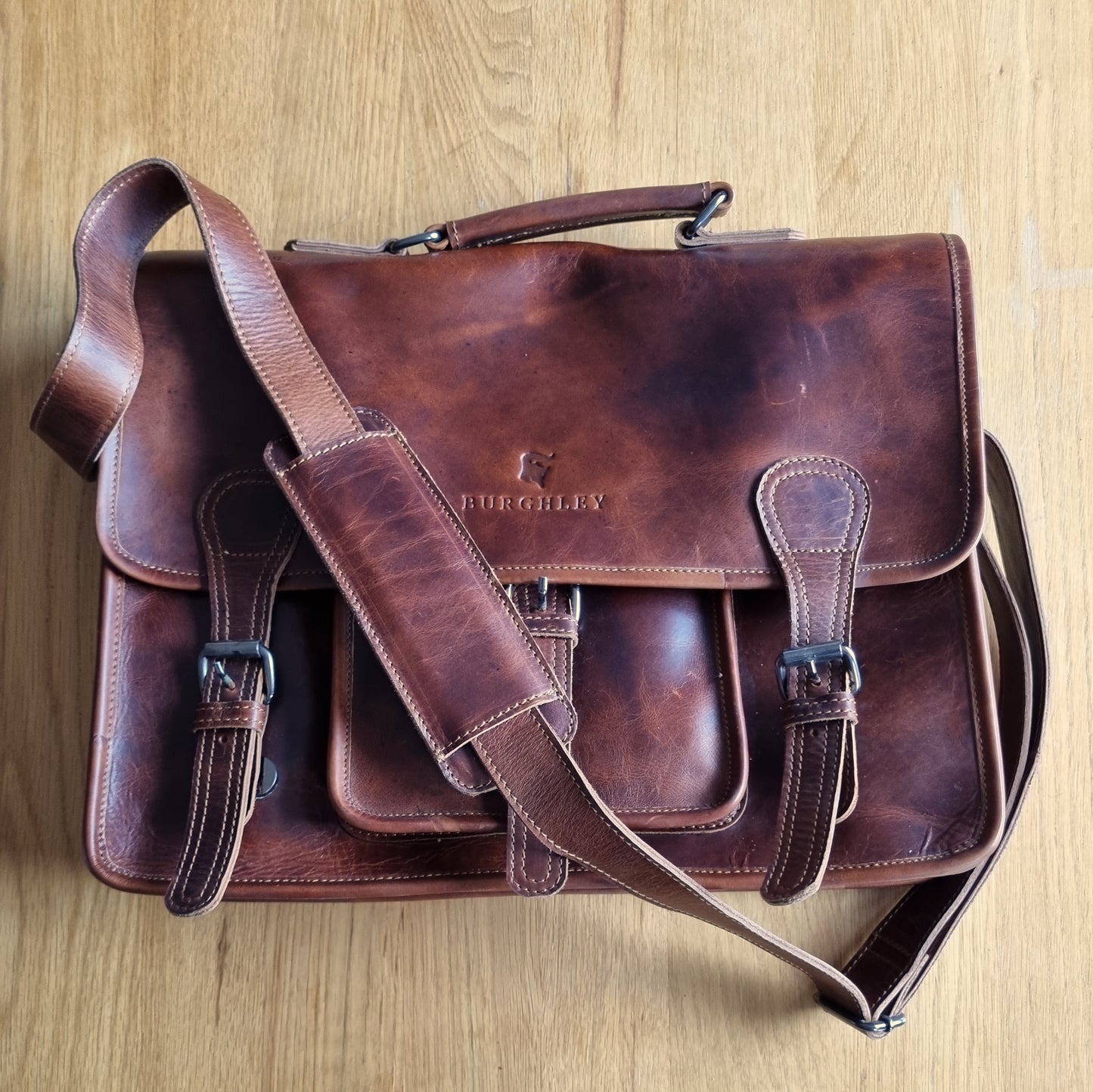 Somerby – Traditionally Styled Leather Satchel (Grade 1)
