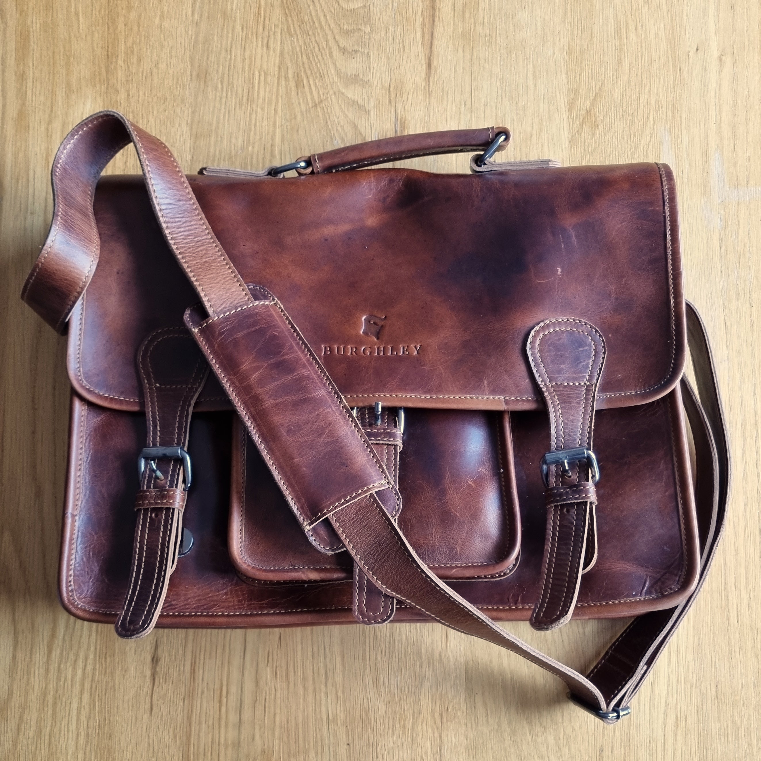 Somerby – Traditionally Styled Leather Satchel (Grade 1)