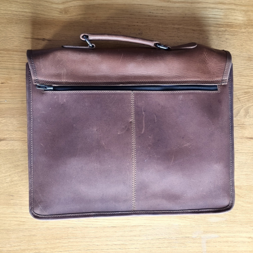 Somerby – Traditionally Styled Leather Satchel (Grade 1)