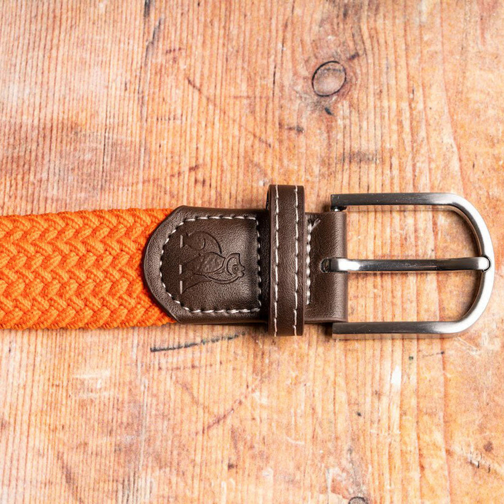 Tangerine Woven Belt