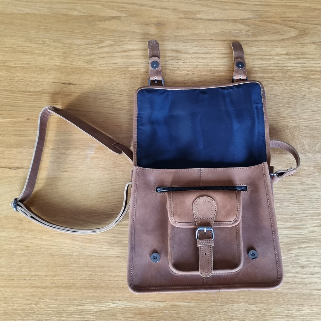 Little Somerby – Suede Satchel (Grade 1)