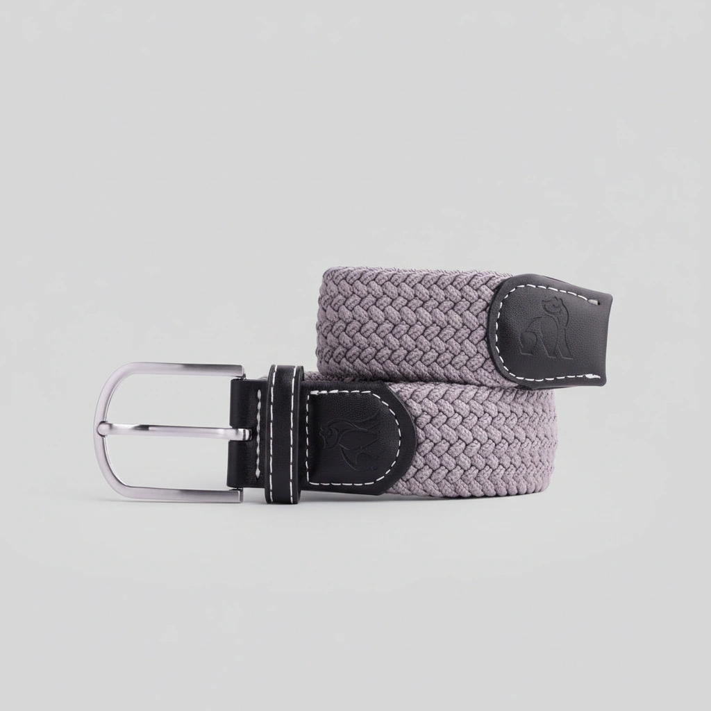 Grey Woven Belt