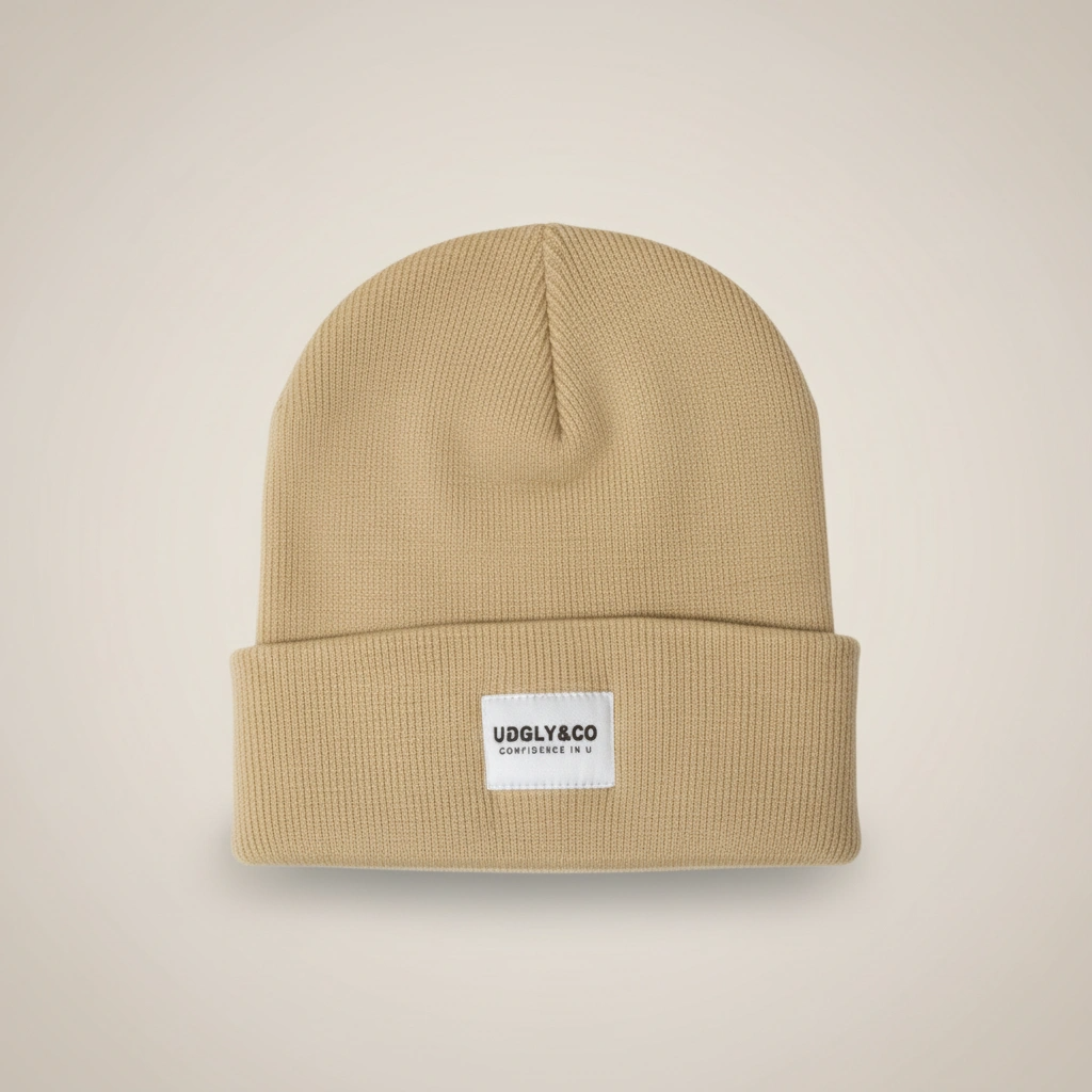 Beige Beanie