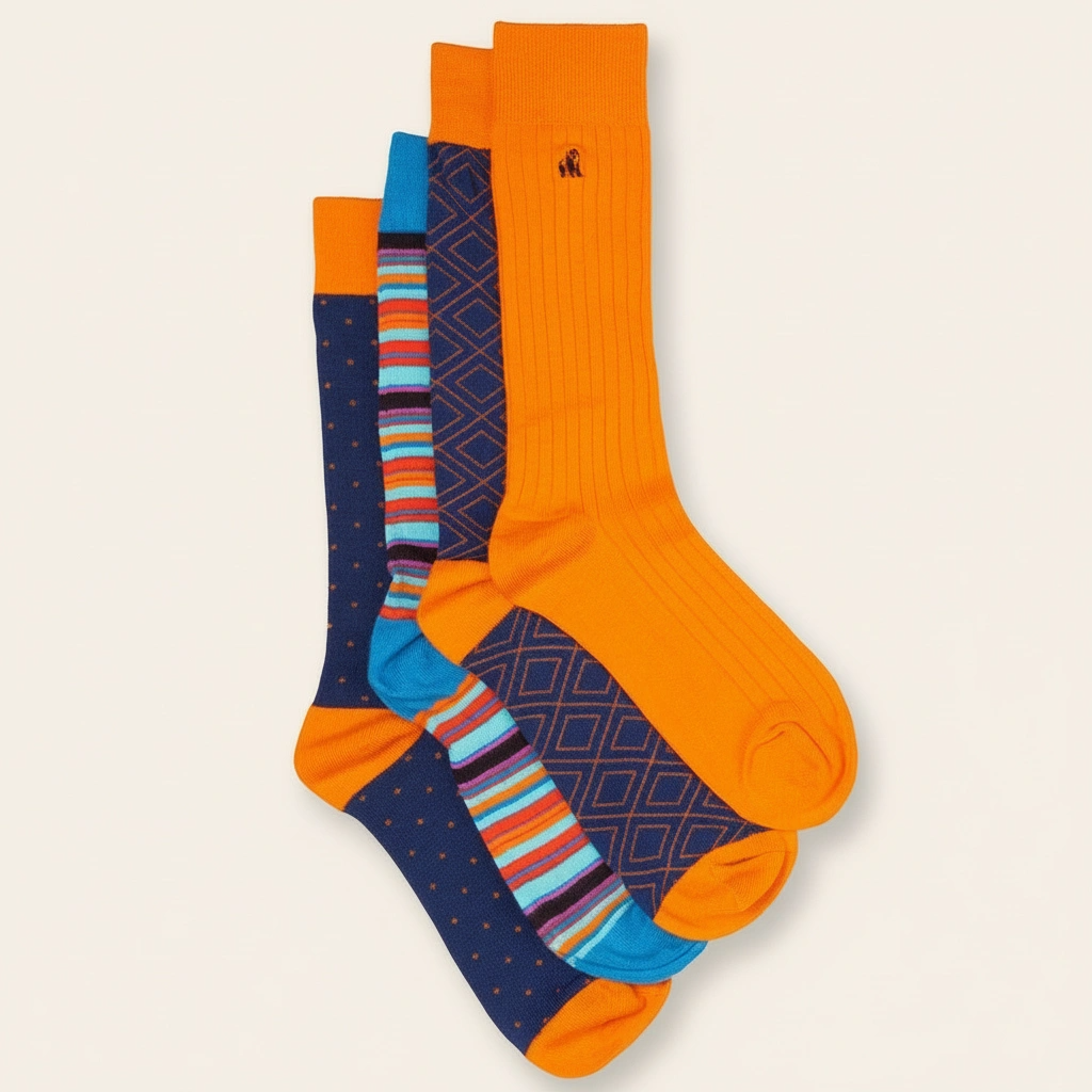 Bamboo Pattern Socks