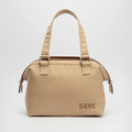 Beige handbag with 'Stärke' branding on a white background