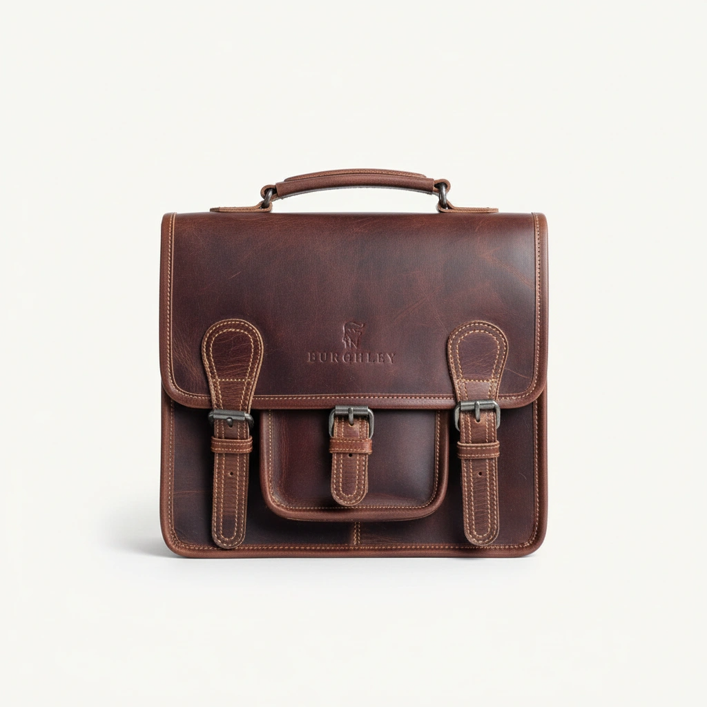 Little Somerby – Classic Vintage Leather Satchel (Grade 1)