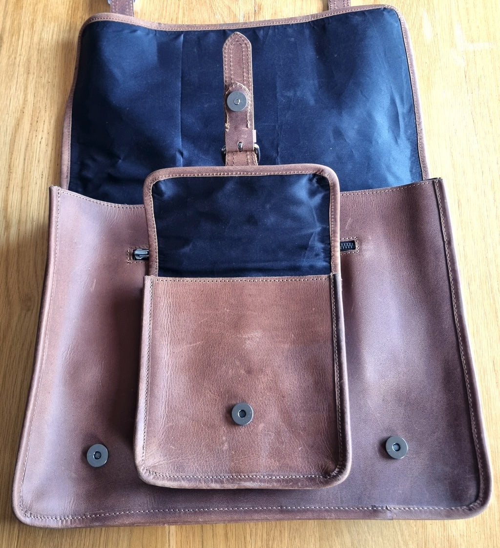 Somerby – Traditionally Styled Leather Satchel (Grade 1)