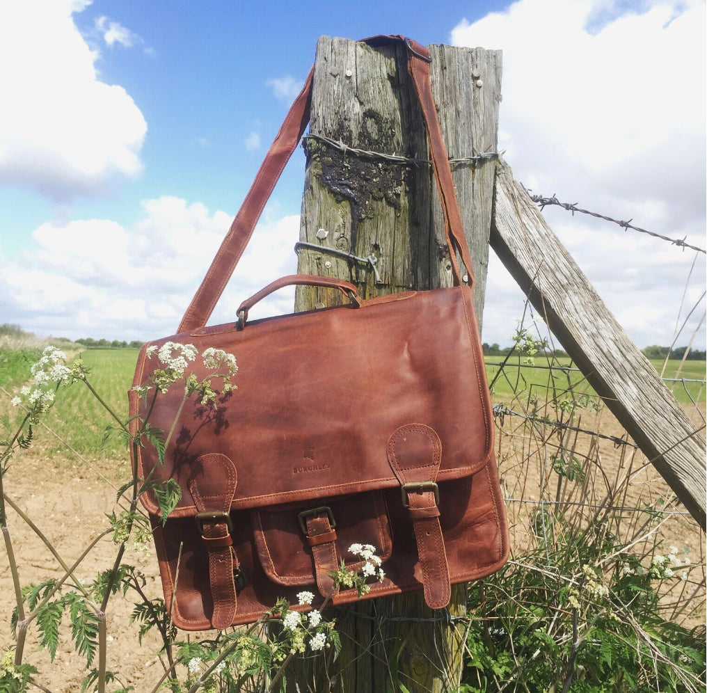 The Somerby Satchel by Burghley Bags