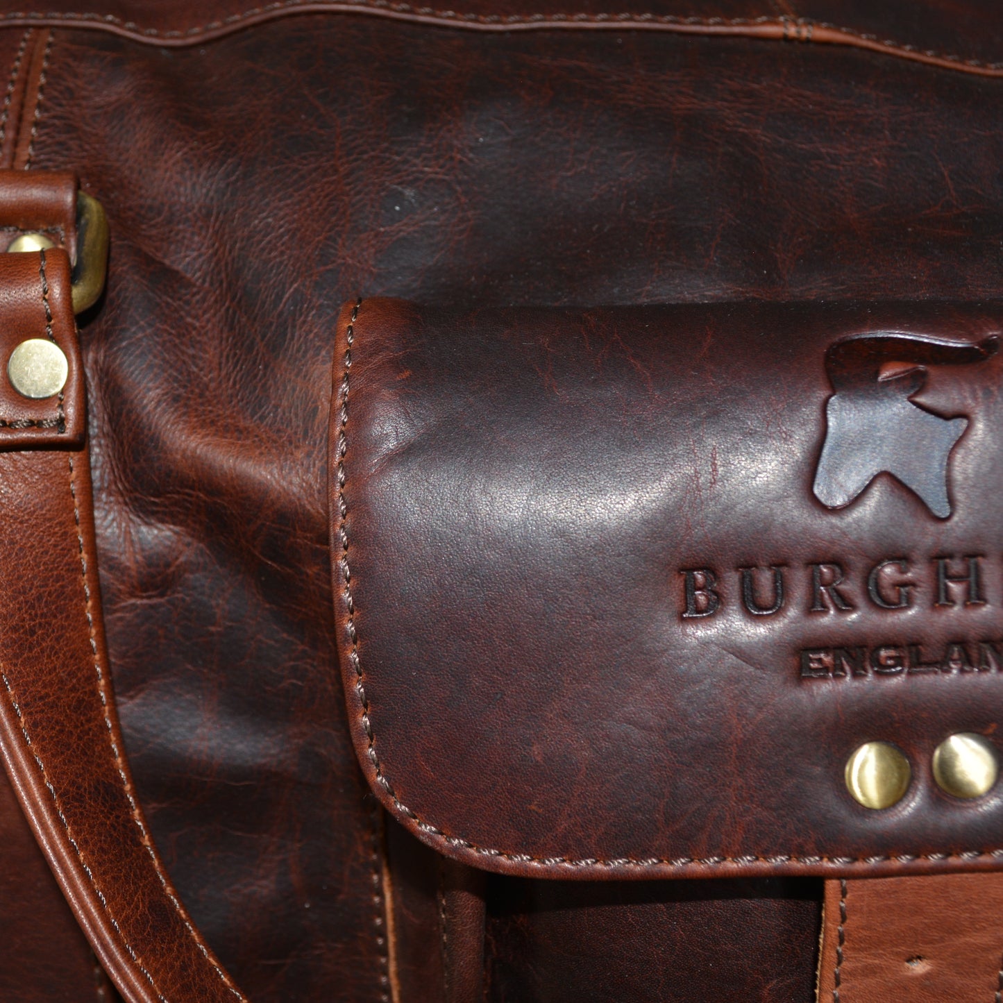 Stamford – Handmade Vintage Leather Travel Bag / Holdall