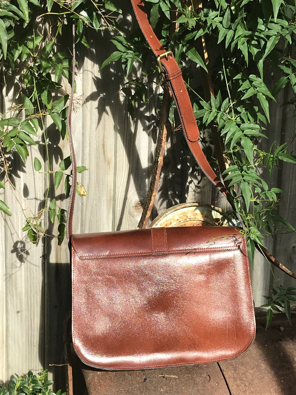 The Fairford. A classic leather saddlebag by Burghley Bags