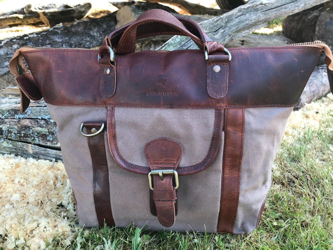 Leather Logo Tote - Bags | Country Road