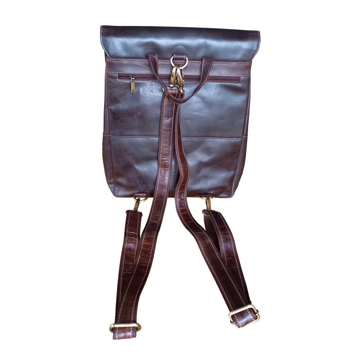 Carlton  – Retro-Modern Full Leather Backpack